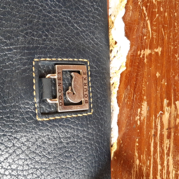 Dooney & Bourke Pebble Leather Wristlet Mini Bag - Picture 2 of 7